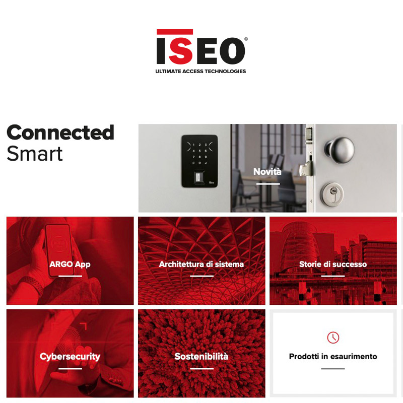 Ultramas e il sistema e-Catalog Connected Smart di Iseo Serrature