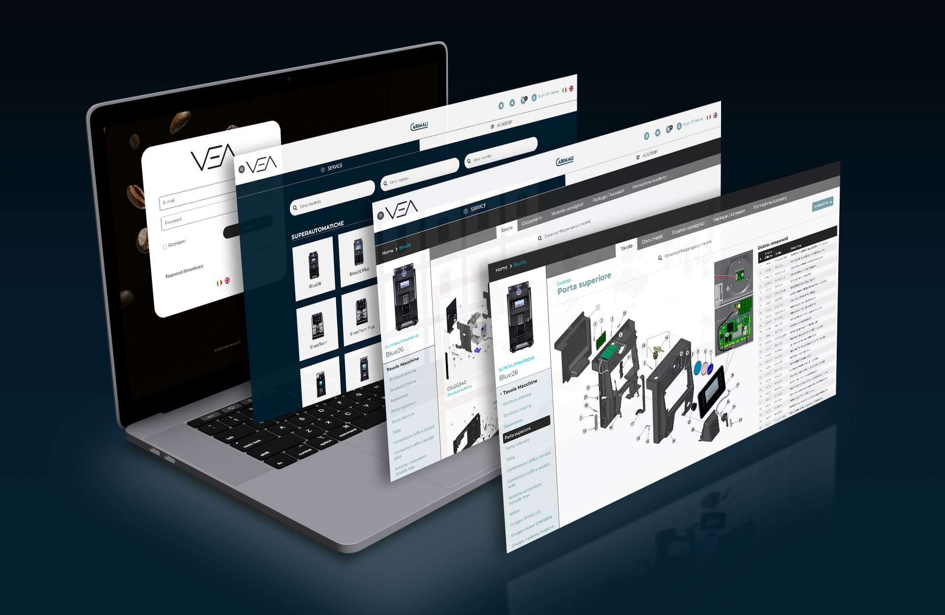 Heylo.coffee Ottimizza la Gestione Ricambi con ULTRASPARE + ULTRAB2B